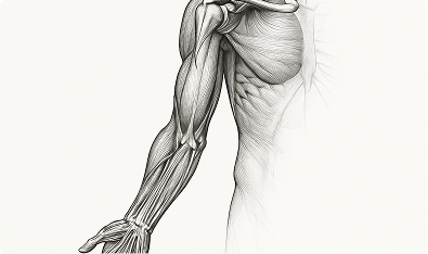 Upper-extremity function illustration